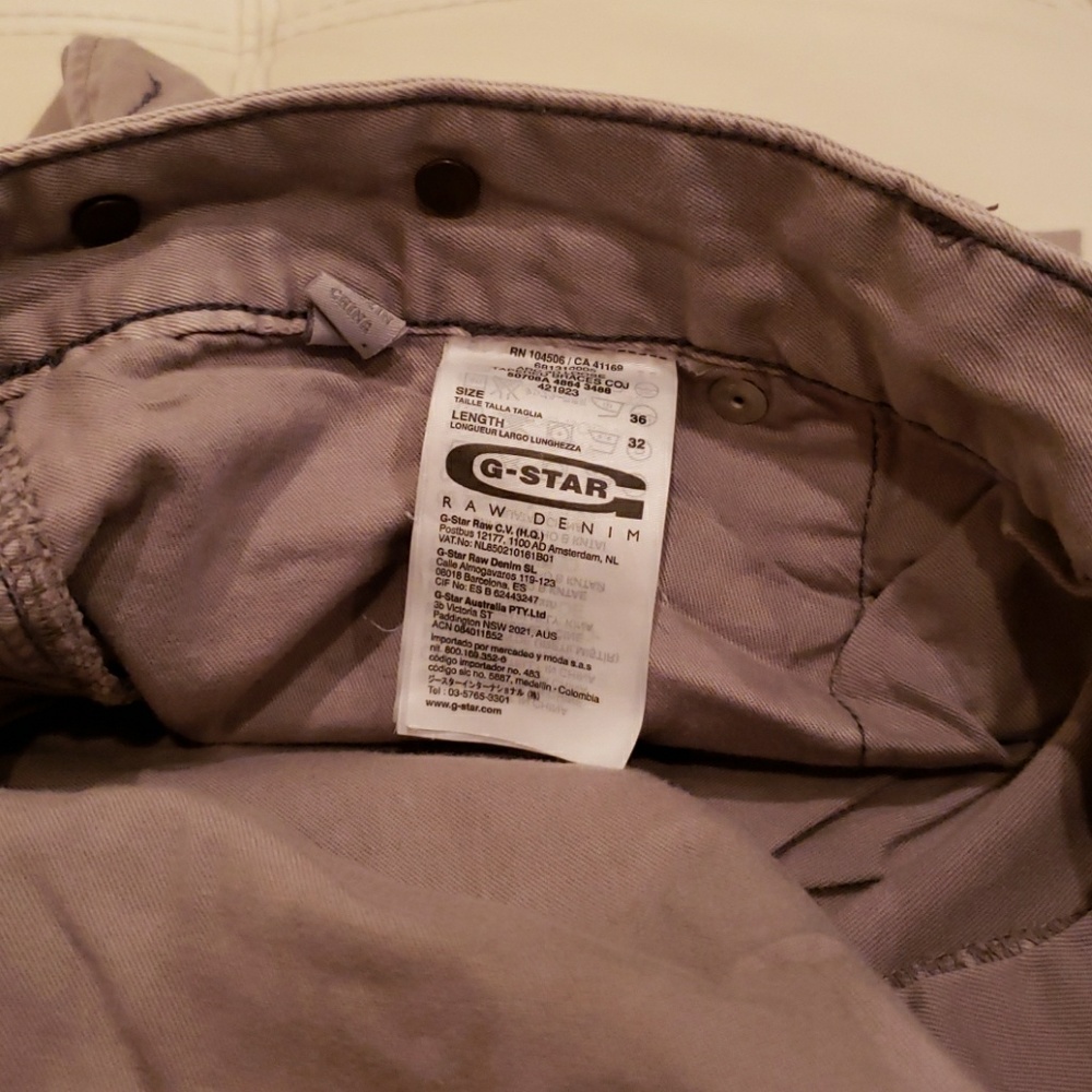 G-Star khakis - Picture 5 of 5